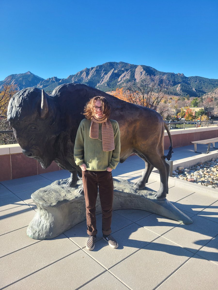 Nate visited CU Boulder this weekend. Colorado is long way from NC but, wow, such a great weekend.