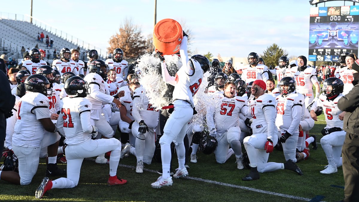 Raven Athletics (@ravenathletics) on Twitter photo (6) <a href="/RavenFootballBC/">Benedictine Football</a> secures outright Heart South title with 43-21 win over MNU bit.ly/3AaFV1I #HeartFB #NAIAfootball #UnleashGreatness (6) <a href="/RavenFootballBC/">Benedictine Football</a> secures outright Heart South title with 43-21 win over MNU bit.ly/3AaFV1I #HeartFB #NAIAfootball #UnleashGreatness