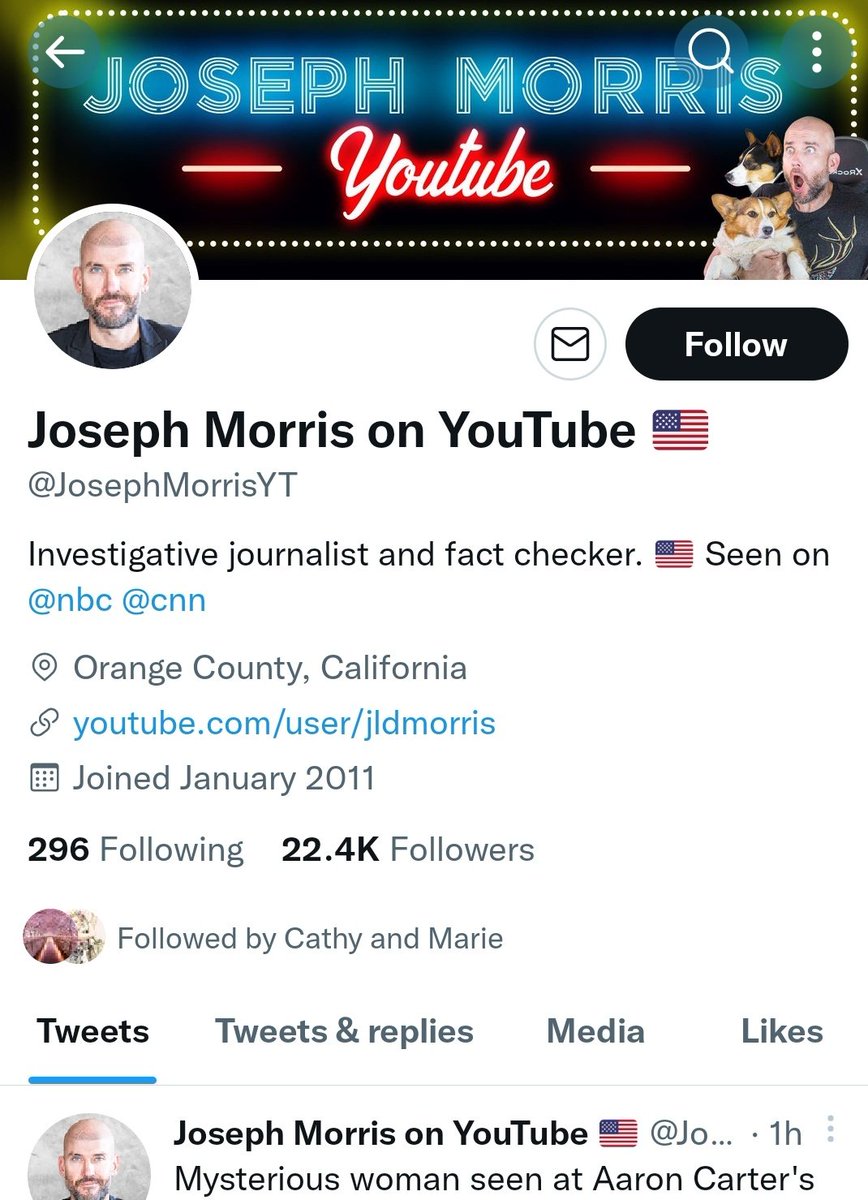 megnotastallion's tweet image. @JosephMorrisYT Is posting fake information and horrible content. Please don't engage with his posts or share them. Just wanted to warn people 
#aaroncharlescarter