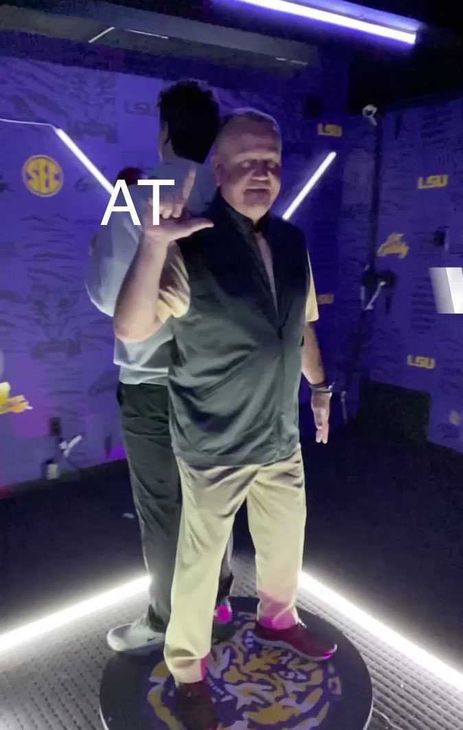 evansaacks's tweet image. LSU is going to