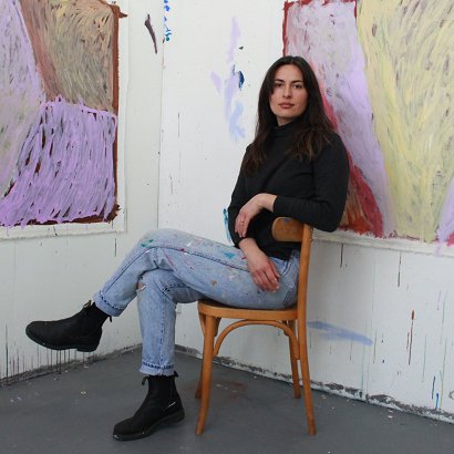 I spoke to artist Amber Hearn for the latest issue of <a href="/ArtAlmanac/">Art Almanac</a> ✨

"The colour-filled paintings and sculptures by Sydney-based Amber Hearn are reflective of her Annandale studio, where the artist welcomes in a kaleidoscope of hues."

emmakatewilson.net/new