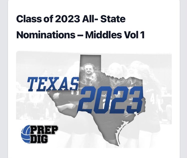 thank you SO MUCH <a href="/PrepDigTX/">Prep Dig Texas</a> for this amazing write up🫶!!! <a href="/BarbersHillVB/">Barbers Hill Volleyball</a> <a href="/houstonstellar/">Houston Stellar VB</a>