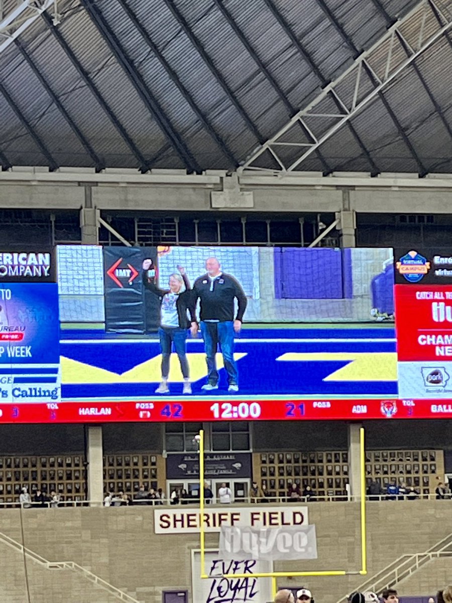 Thank you, Mrs. Schaben! Epitome of a Cyclone and being #JoinedAsOne 🌪