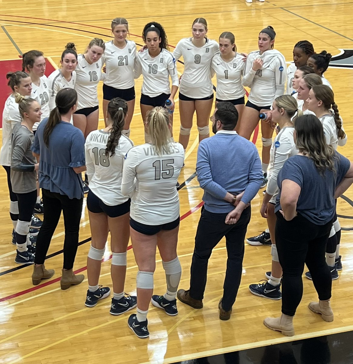 So proud of these Vikings… played their hearts out and left it all out there. We are with you…. #BattleBerry #ProudAD @BerryVolleyball @BerryVikings