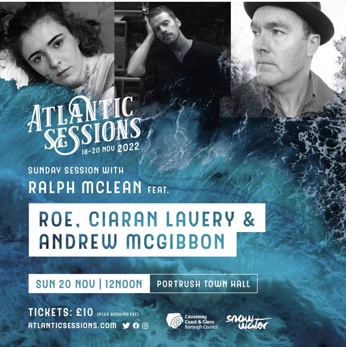 Ralph McLean (@ralphmcleanshow) on Twitter photo So so good to see <a href="/AtlanticSess/">Atlantic Sessions</a> back on the north coast! Can not wait for the Sunday session today! Who’s coming? #AtlanticSessions So so good to see <a href="/AtlanticSess/">Atlantic Sessions</a> back on the north coast! Can not wait for the Sunday session today! Who’s coming? #AtlanticSessions