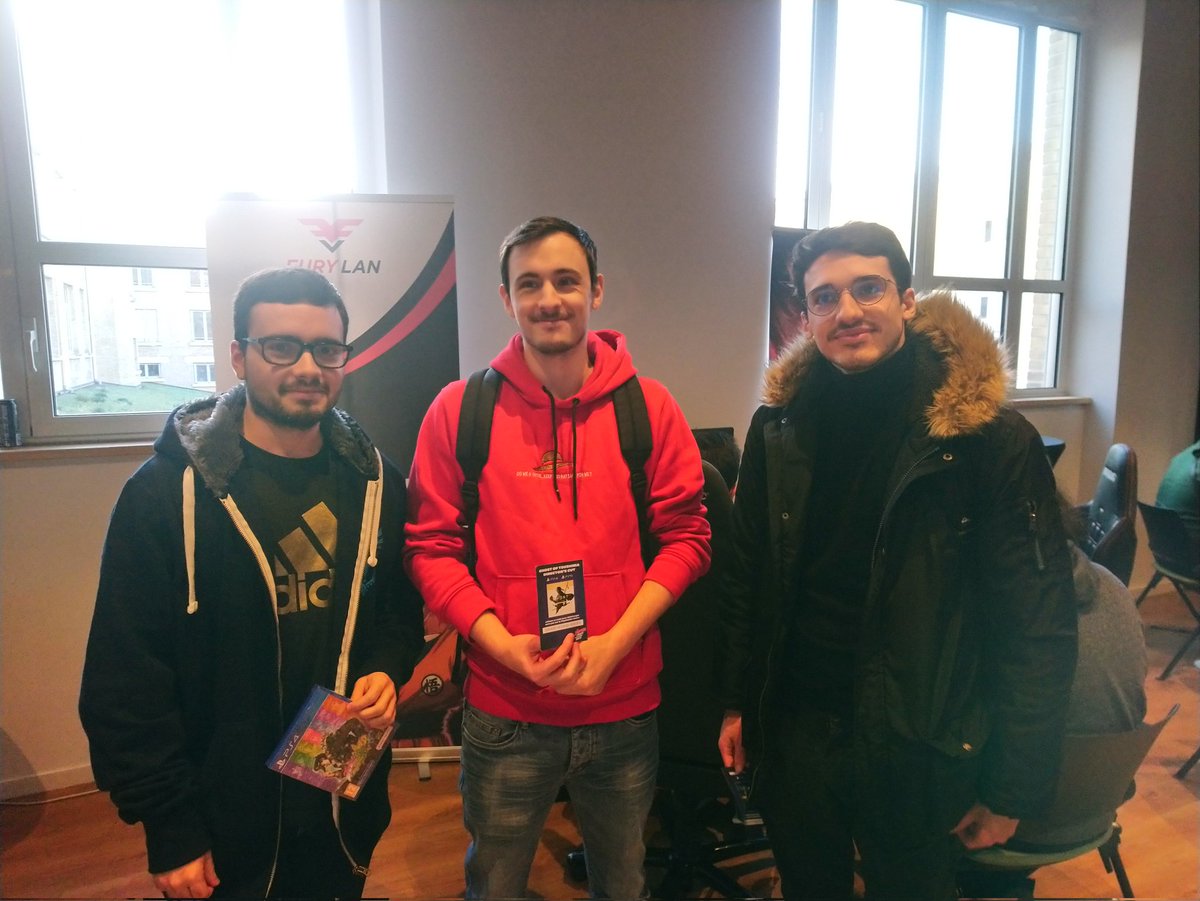 FuryVS_'s tweet photo. Encore une victoire pour notre champion tourangeau 👌#CRITICALHIT9 / #Tekken7

🏆  @angelriquelme01
🥈  @LuffyduSunn
🥉  Anubis

Prochain ranking début 2023 sur #Tekken7 &amp; #SFV et bien sûr #SSBU par @SaltSmashTours

#FuryLan @wazacoworking https://t.co/aHVVHpoiWs