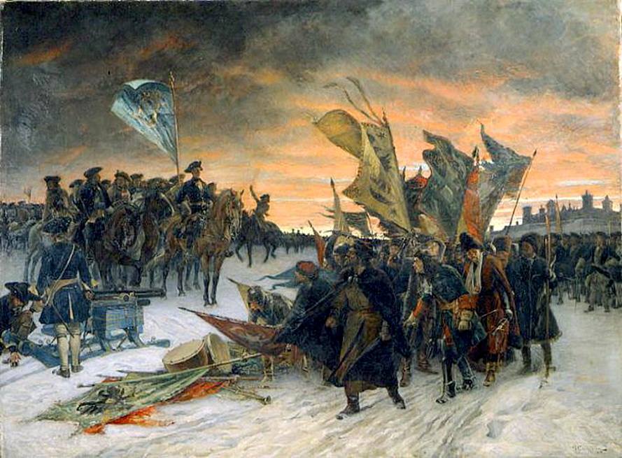 Den 20 november 1700 segrade Karl XII och den svenska armén i slaget vid Narva. #svhist #dagensdatum