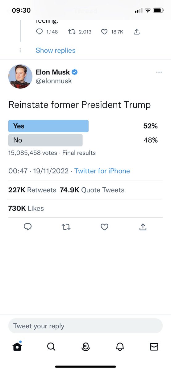 Where have I heard 52/48% before?