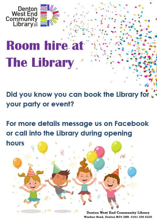 Denton West End Community Library tweet media