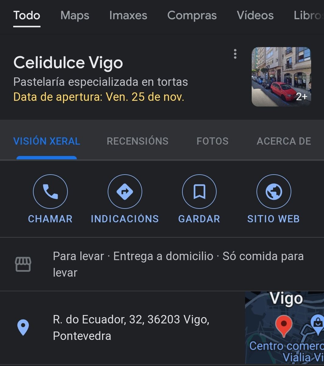 felixgomezlopez's tweet photo. @LidiaDosil Grazas polo aviso! Haberá que dar una volta pola praza de Compostela 😋
Celidulce vai abrir en Vigo o 25 de novembro na rúa Ecuador 👌 https://t.co/5PMtg401kX
