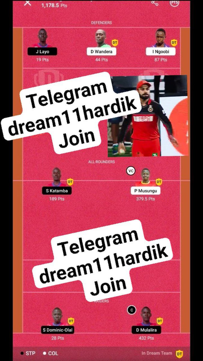 kingkohlibig18's tweet photo. Back to back all matches jackpot cleansweep ❤️😍🔥

Channel link 👉🏻
https://t.co/yCF5qRI7um

#Dream11 #dream11 #dream11team #WorldCup2022 #Cricket #football #ViratKohli𓃵 #telegramchannel #prokabaddi #basketball #ChampionsLeague #smallleague #Laliga #PremierLeague #NBA    #BBL https://t.co/ClRdNztfvy