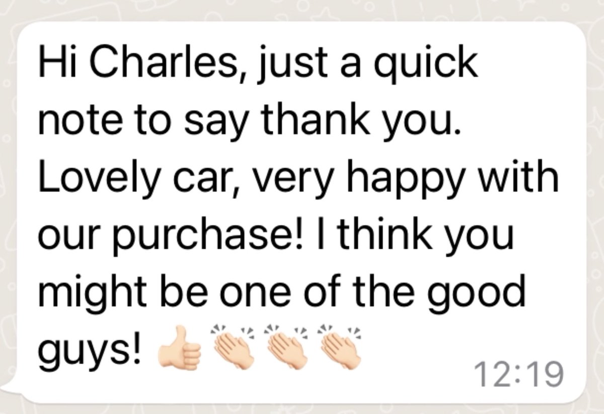 Londonmini1's tweet photo. Another real review.From a real Client that has actually dealt with us.
Drove over 100 Miles to purchase his Mini.
https://t.co/K1kSGzfITl
#Mini #TopDealer #Trust #TopReview #TheBestMini #MiniDealer https://t.co/N8zt89O1nd