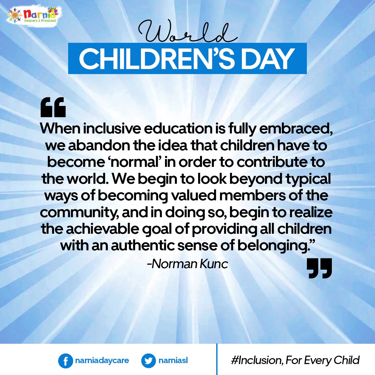 Narnia Educational Group tweet media