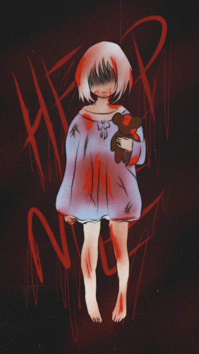 "Help me"

I made a video about this kid. Simple animation. I'll be posting it soon. 🤩

#scary #scarykid #digitalart #artistsontwitter #artists #art #artshare #digitaldrawing #digitalartwork #newartist #creepy #HorrorArt