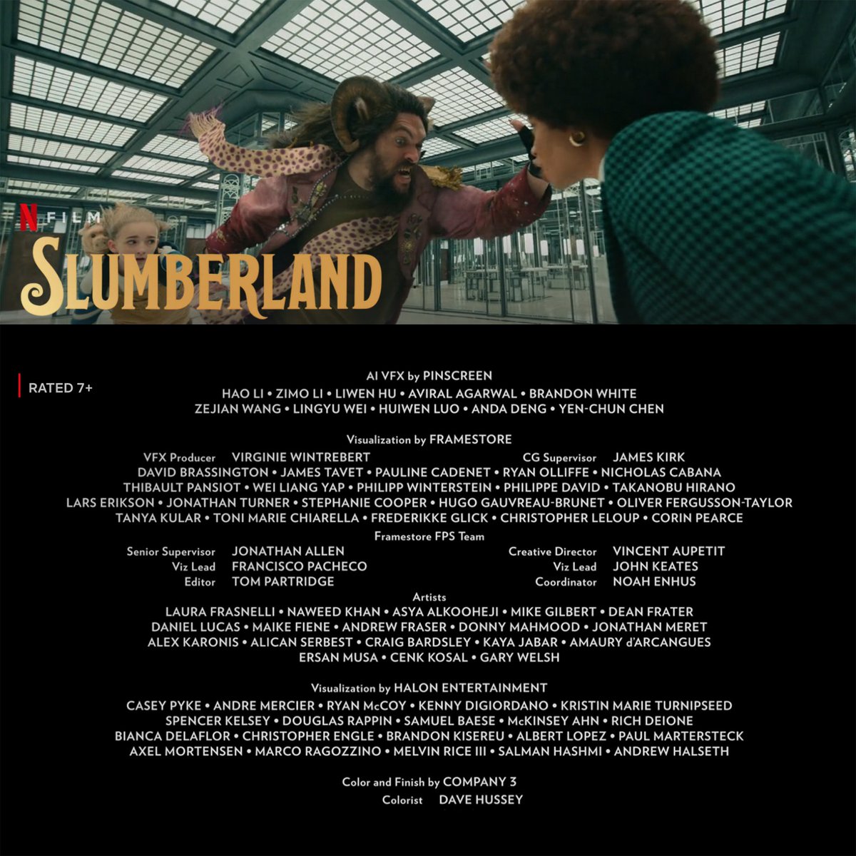 HaoLi81's tweet image. So cool! @PinscreenInc in its first major feature film production for #slumberland, now showing on @netflix. We have developed a new AI VFX pipeline for fully unconstrained performance-driven facial reenactment and #neuralrendering based on our #PaGAN technology. #pinscreen