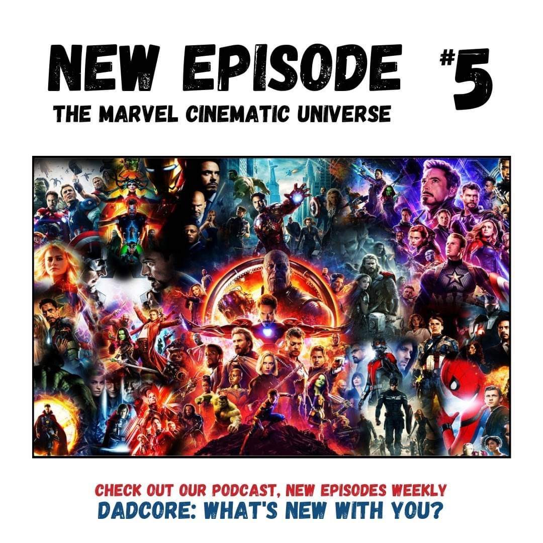 DadCoreOfficial's tweet image. Catch our most recent episode of Dadcore: What’s New With You where we talk all things MCU 🦸🏼‍♂️🦸🏼‍♀️