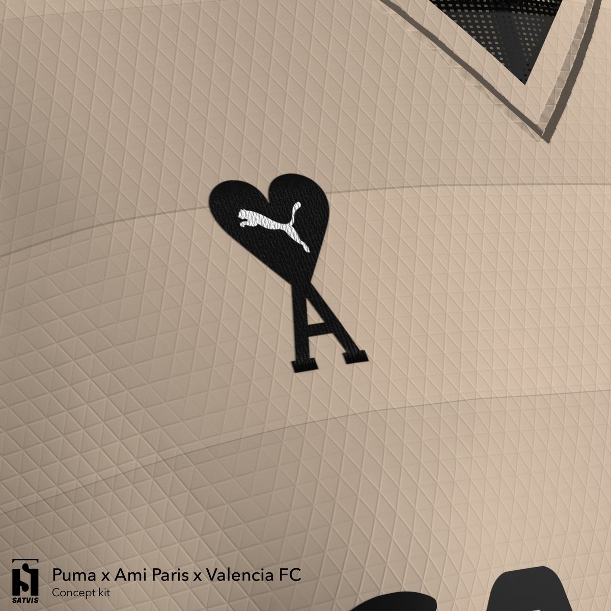 satvis_graphics's tweet photo. Concept kit : Valencia FC x Ami Paris x Puma
⚜️ Third kit ⚜️
@ValenceCF_FR 

#puma #satvis #graphisme #valencia #football #Espagne https://t.co/vt799S9pHs