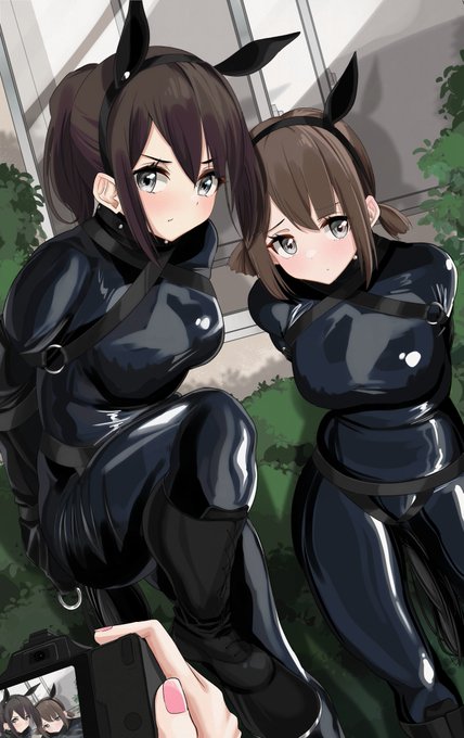 PONY GIRLS
まさに馬を模してて可愛いね😊

またまたPKpk さん(@M0XK6UAHXIhK1NW)に追加描写をしていただきました!!
小説はこちら→https://t.co/rDpPQb3s2u 