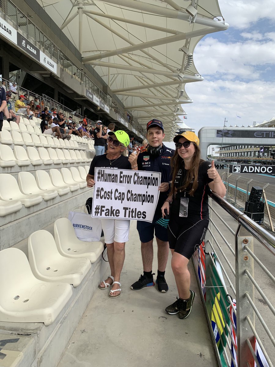 debilaw's tweet photo. Sadly the printers didn’t understand not to leave a space between the words !! ⁦@WhingerSpice⁩ ⁦@RobLMyers⁩ ⁦@Tarquin_Helmet⁩       This will be on the rails at race start…. https://t.co/MRIYfxz1S6