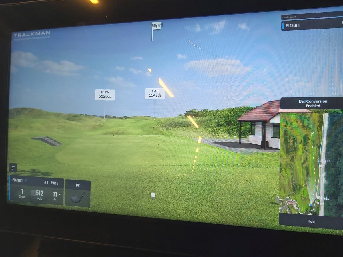 HartCommonGC's tweet image. Lots of great courses to choose from at the range today. Get a 4 ball together and take on Royal County Down or start tracking you progress ahead of winter practice. #trackman #trackmanrange
#westhoughton