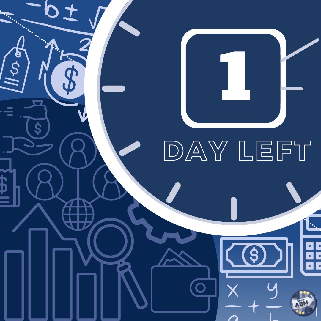 ABM_SPCP's tweet photo. INCOMEing announcement! 🫣 

Can you believe it? There is just 1 DAY LEFT ⏰ until you get a glimpse of what’s in store for you in ABM! 💸

We've been banking on seeing you at our booth! 😉💙

#SPCPABM #CPG2023

Pubmat by: Kenshe Bautista
Caption by: Jas Buencamino https://t.co/thLWEsAWlN