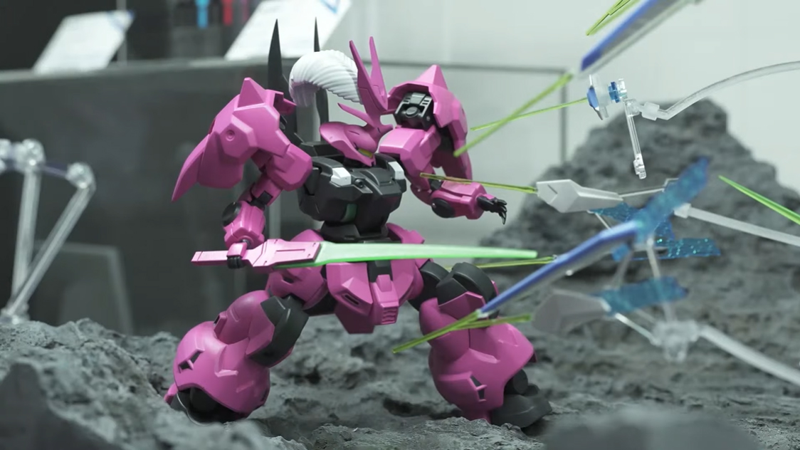 星空紫玉バングル　シャー太翠　紫 GUNDAM FIGURES LIVE TN2022 #水星の魔女 編】 発売中の「#ROBOT魂