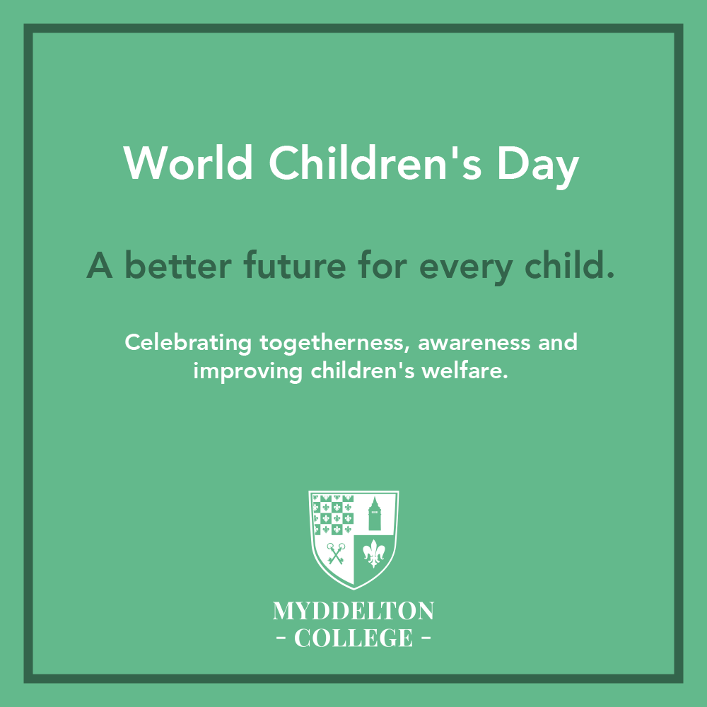 MyddeltonColl's tweet photo. Today we celebrate World Children's Day and promote international togetherness and awareness among children worldwide.
  🟢 https://t.co/LEDKjnf0JG

#gcsestudents #sixthformcollege #britishschool #ukschools #ukprivateschool #ukboardingschool #instaschool #learning #cymru https://t.co/LiVsw9tJbl