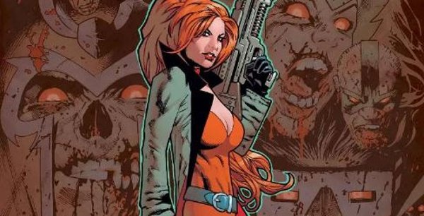 JPRoscoe76's tweet photo. Elsa Bloodstone battles zombies. Battleworld: Marvel Zombies reviewed on #BasementRejects
THE RATING: 6.5/10
THE REVIEW: https://t.co/K9mzhVMYTx
#MarvelZombies #Horror #Marvel #MarvelComics #IReadComics #ComicBookReviews #ComicBooks https://t.co/PioZhuAOMA