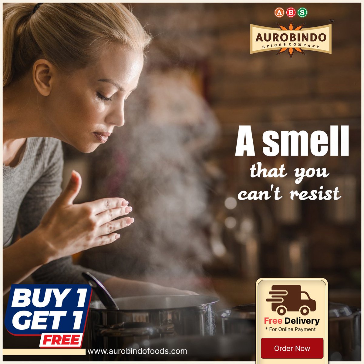 AurobindoSpices's tweet photo. A smell that you can not resist when you cook with Aurobindo Spices. Try Aurobindo Spices and know  yourself why it's so good. 

https://t.co/dDMDd9kly0
Call: 8374418009.

#indianspices #pickles #biryani #healthyfood #foods #nonveg #veg #aurobindofoods #specialoffer #buy1get1 https://t.co/e9cNOdXSB0