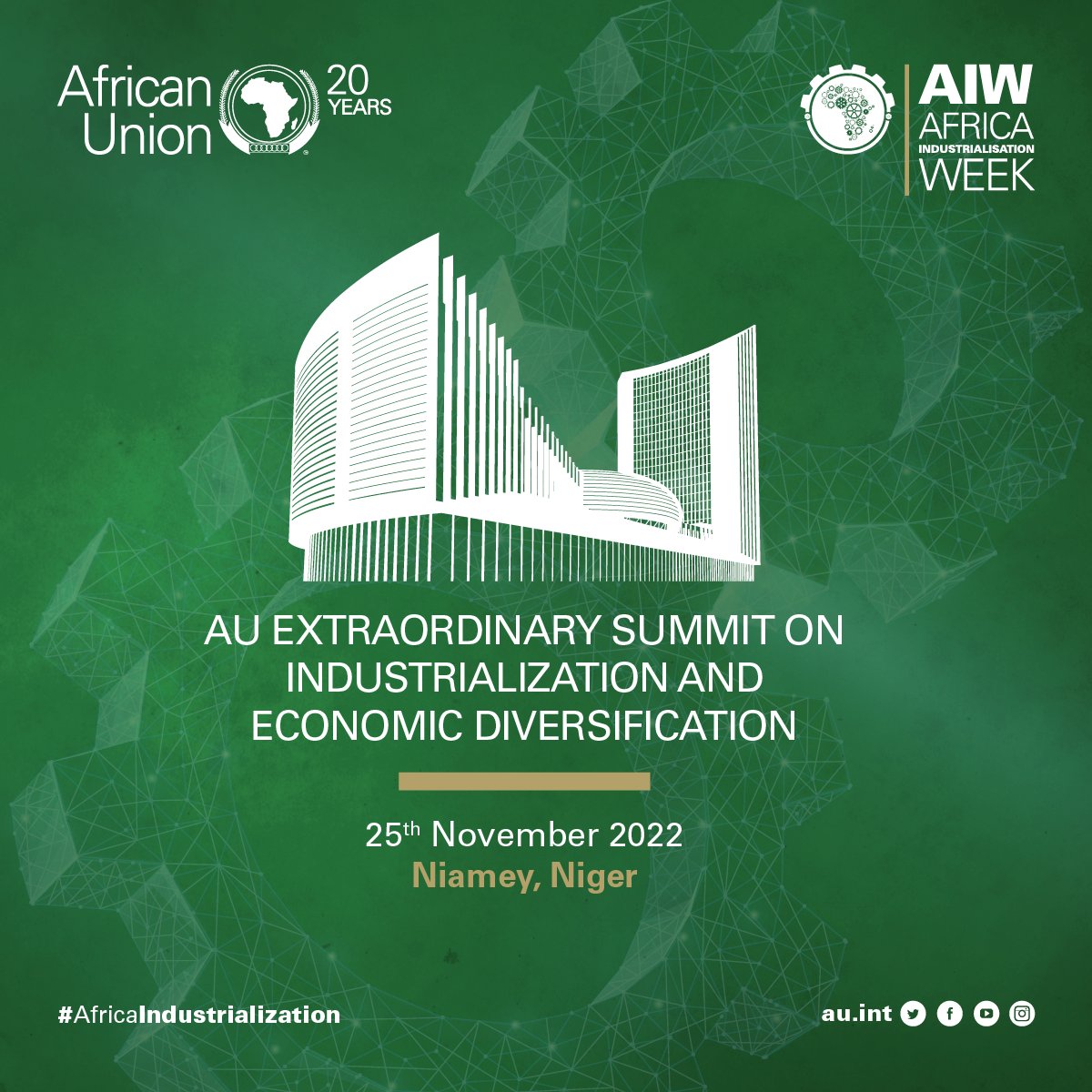 10 things Africa must do to accelerate industrialization- au.int/en/pressreleas…
African leaders have restated their commitment to seize emerging opportunities to foster industrial development as an effective, socially responsible &amp; sustainable means for economic transformation.