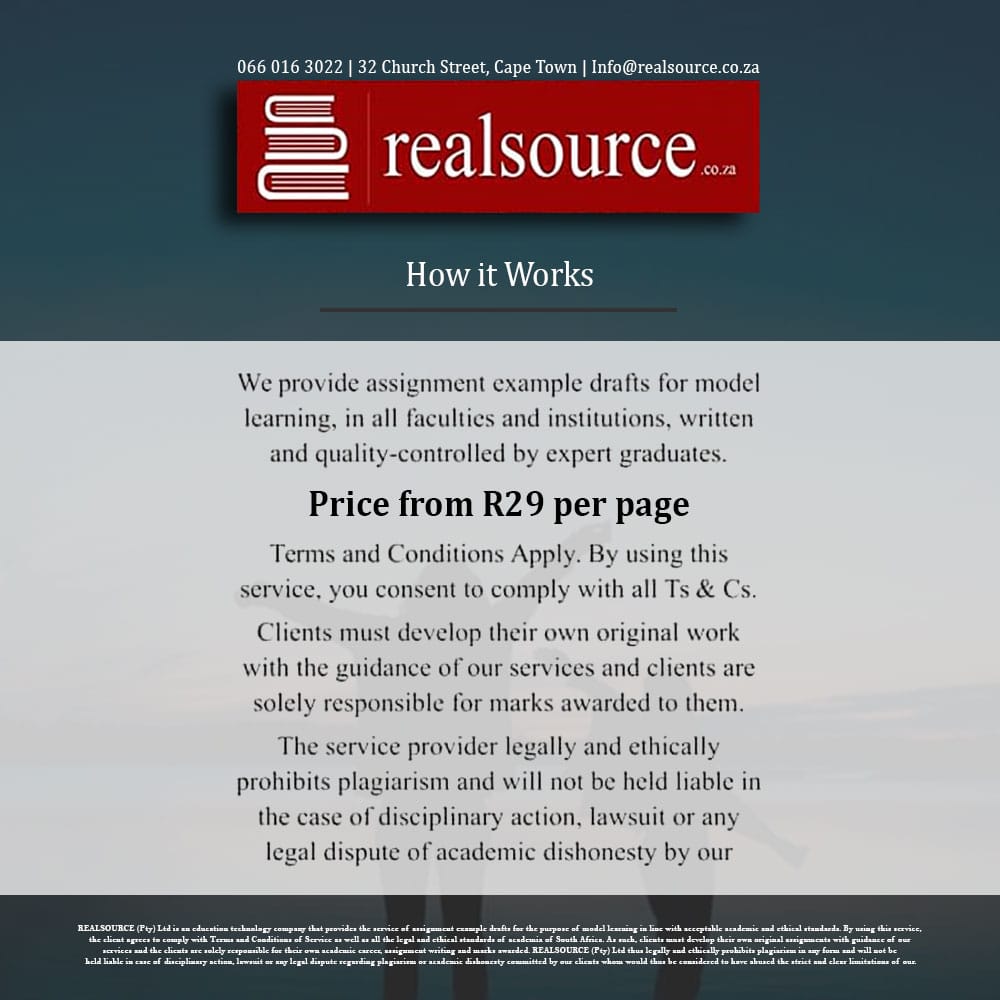 realsource_'s tweet photo. Assignment writing from R29/page.
All faculties and any deadline.
WhatsApp Order: 066 016 3022
order.realsource@gmail.com
Terms and Conditions of Fair Use apply. REALSOURCE (Pty) Ltd.
#StudentLifeSimplified
#thewayngingakhona #doggy Nigerian Zuma Pitori https://t.co/fNKiGLGpka