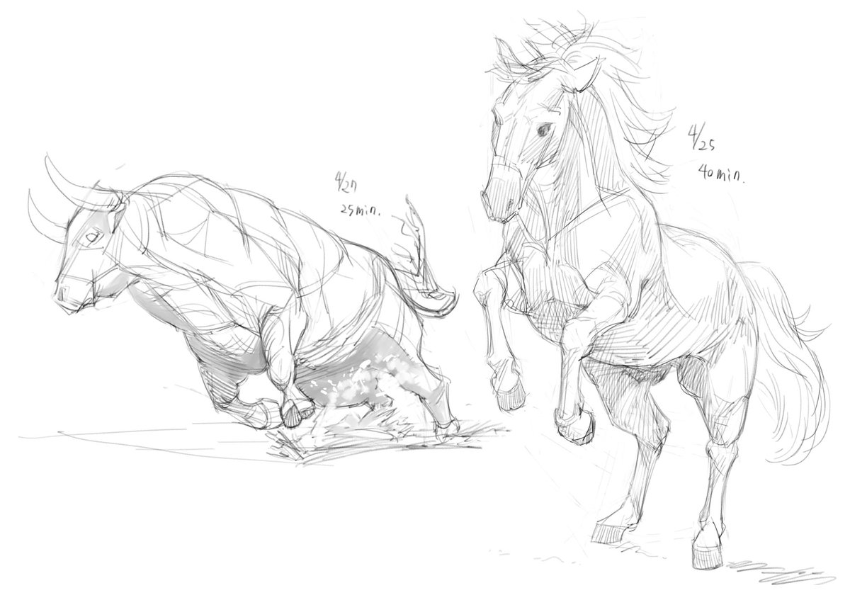 今描いてる原稿終わらせたらまたクロッキー再開したい 