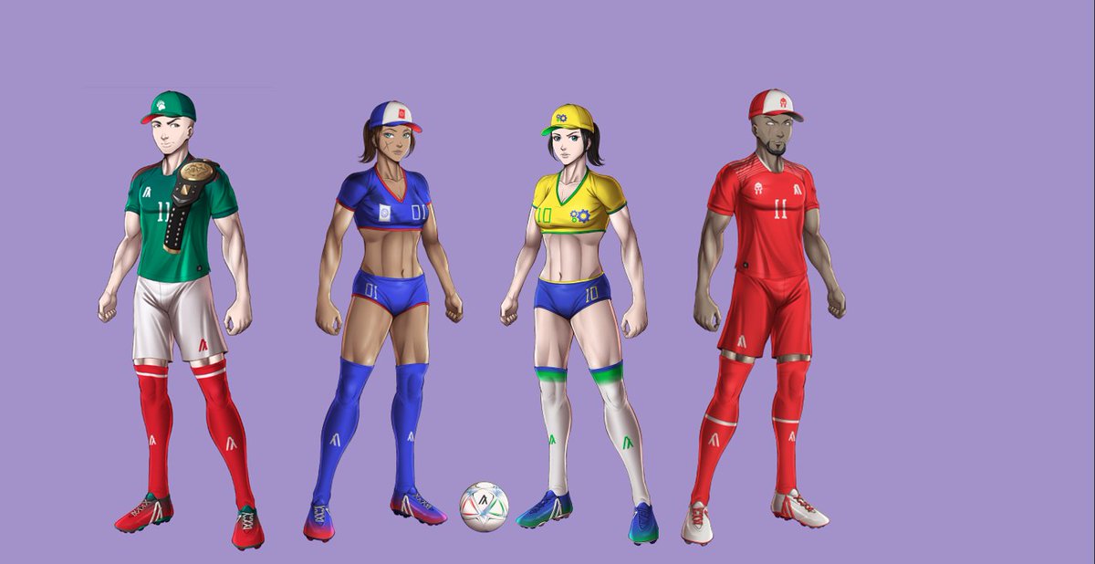 AlvatarsNFT's tweet image. #FIFAWorldCup is just hours away! #Algorand tech partner will be on display for the world to see! #AlvatarArmy will be at #Decipher2022 Season 2 is going to be insane! Can&apos;t wait to see you there! #kickoffthedream @AlgoFoundation @StaciW_DC @Pigi_Pal