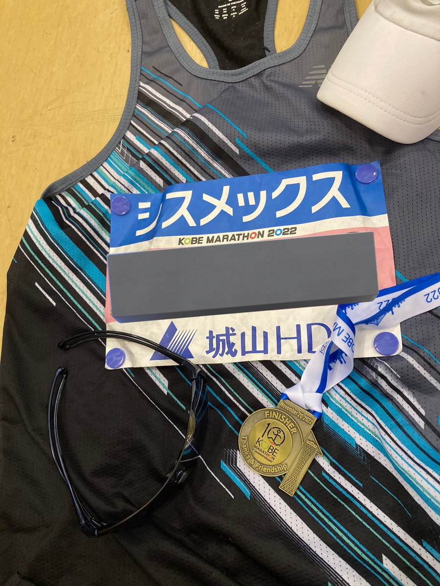 #神戸マラソン2022
3°12’16”
サブ3ペースでどこまで粘れるかトライしてみましたが、これが今の実力です。故障による戦線離脱が大きかったですが、DNFにならなかっただけ良しとします😇
自分の中のスイッチ、入りました😇
大会関係の皆様、お声かけしてくださった皆様、ありがとうございました！