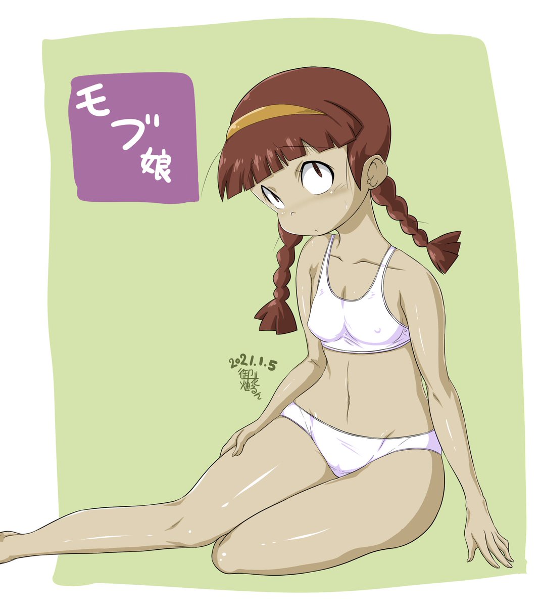 一応言い訳しておくと もともとそばかす世話焼き地味子のエロCG集は作りたいと思ってたのでそういう子が好きなのはアイネスに始まったハナシじゃないのですw
なので上手くいかなかった頃の絵を晒しときますw
ガンダムではミハルが一番大好きですしね もともとの性癖なのですw