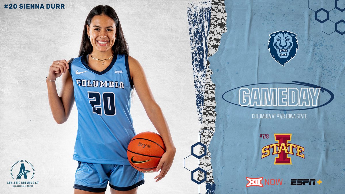 🌽 𝗚𝗔𝗠𝗘𝗗𝗔𝗬 𝗜𝗡 𝗜𝗢𝗪𝗔! 🦁🏀
🆚 #️⃣7️⃣ <a href="/CycloneWBB/">Cyclone Basketball</a> 
🕛 12 p.m. ET / 11 a.m. CT
🏟 Hilton Coliseum
📍 Ames, Iowa

🖥 <a href="/Big12Now/">Big12Now</a> on <a href="/ESPNPlus/">ESPN+</a> 
👀 espn.com/watch/player/_…
📊 stats.statbroadcast.com/statmonitr/?id…

#RoarLionRoar #EDGE 
<a href="/AthleticBrewing/">Athletic Brewing</a>