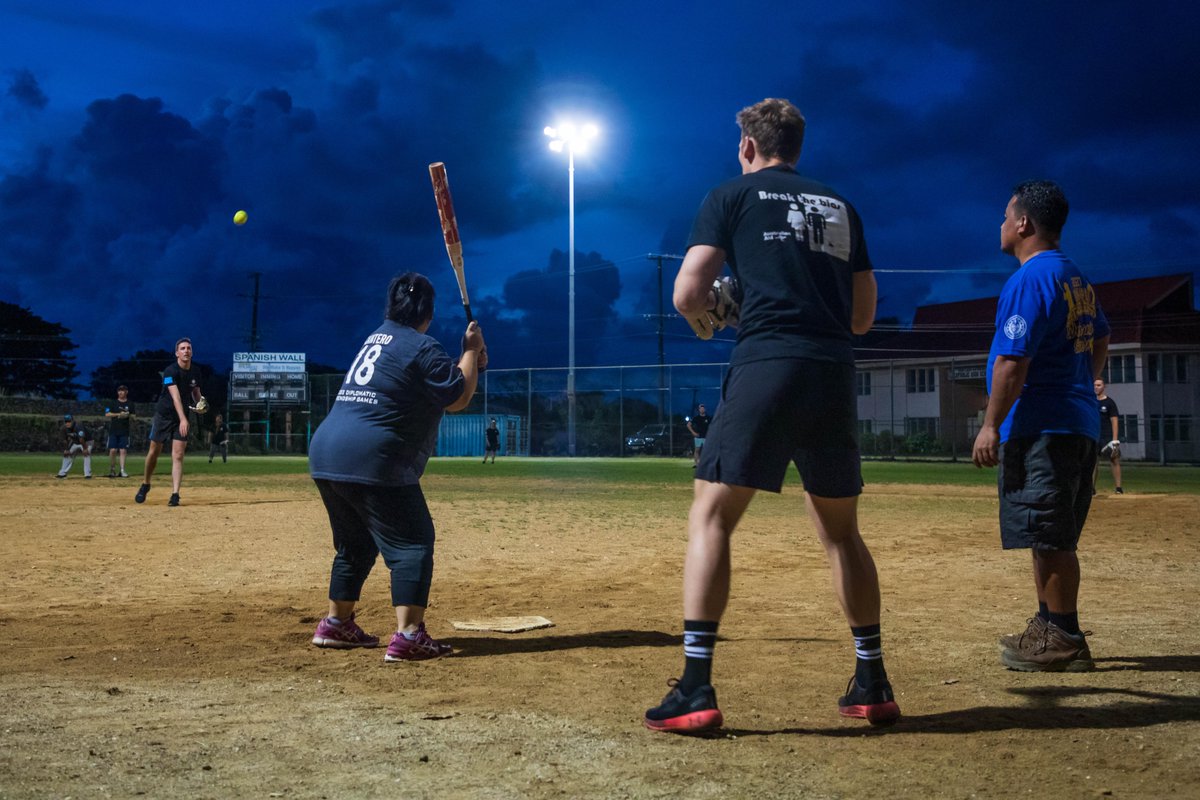 DefenceAust's tweet image. 📍 #Pohnpei ➡️ In between flying aerial maritime surveillance sorties, #YourADF deployed on #OpSolania have engaged with local communities in Micronesia. 🤝❤️

📖 bit.ly/3EFbZh8 #AusAirForce #RegionalPartners