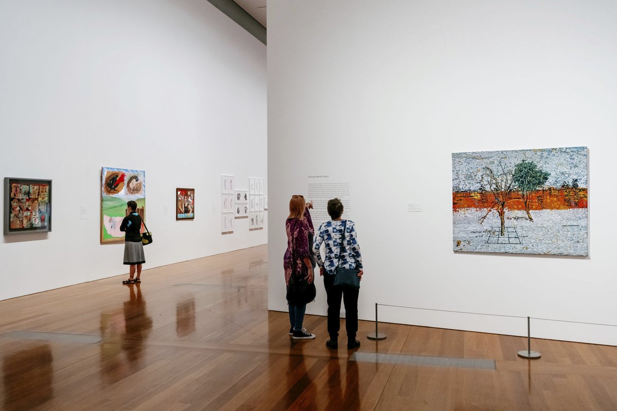 QAGOMA's tweet photo. At 3.00pm on Sun 27 Nov, join us for a free Auslan interpreted tour of 'Courage and Beauty: The James C. Sourris AM Collection' at GOMA. 

Find out more 👉 https://t.co/6DWZyHAHki

#DisabilityActionWeek #Auslan #QAGOMA https://t.co/z742D4CutA