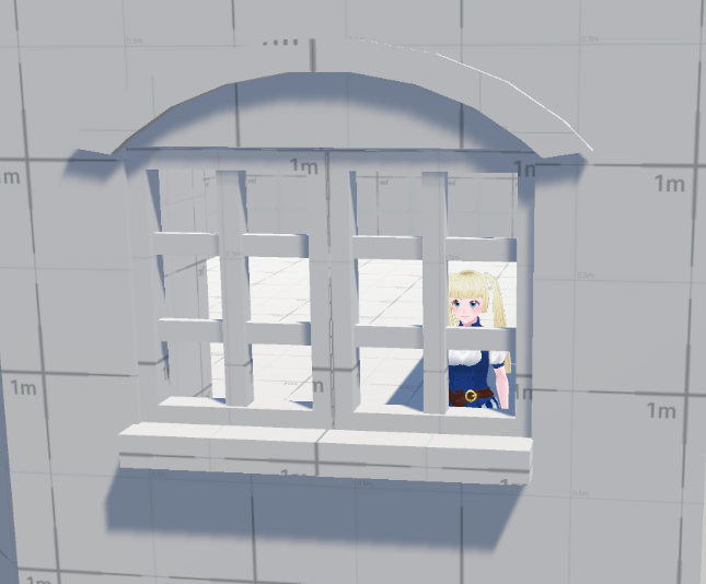 RuRingoM's tweet image. なんかかんやで窓ができました。

#Unity #Umodeler