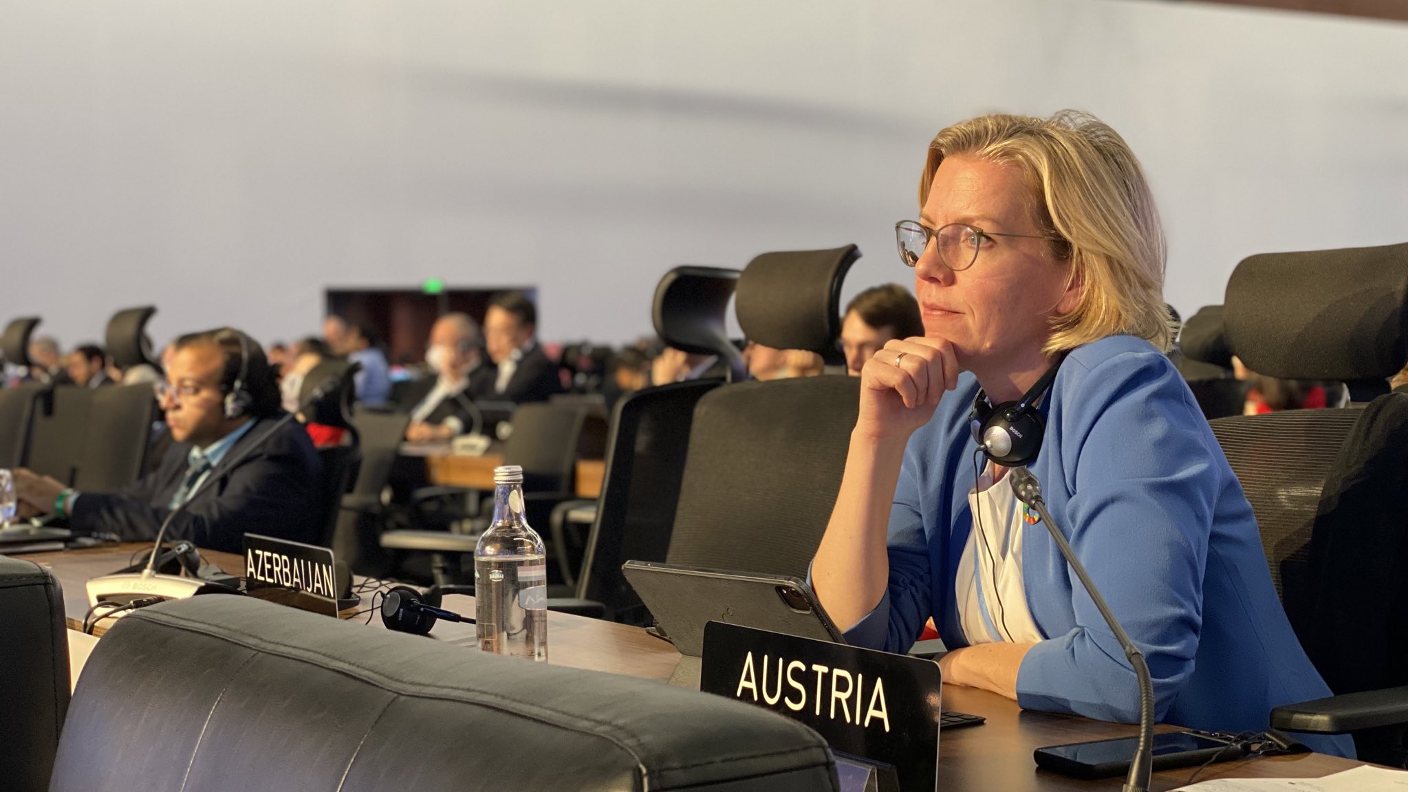 Leonore Gewessler on Twitter "Die Weltklimakonferenz COP27 ist zu