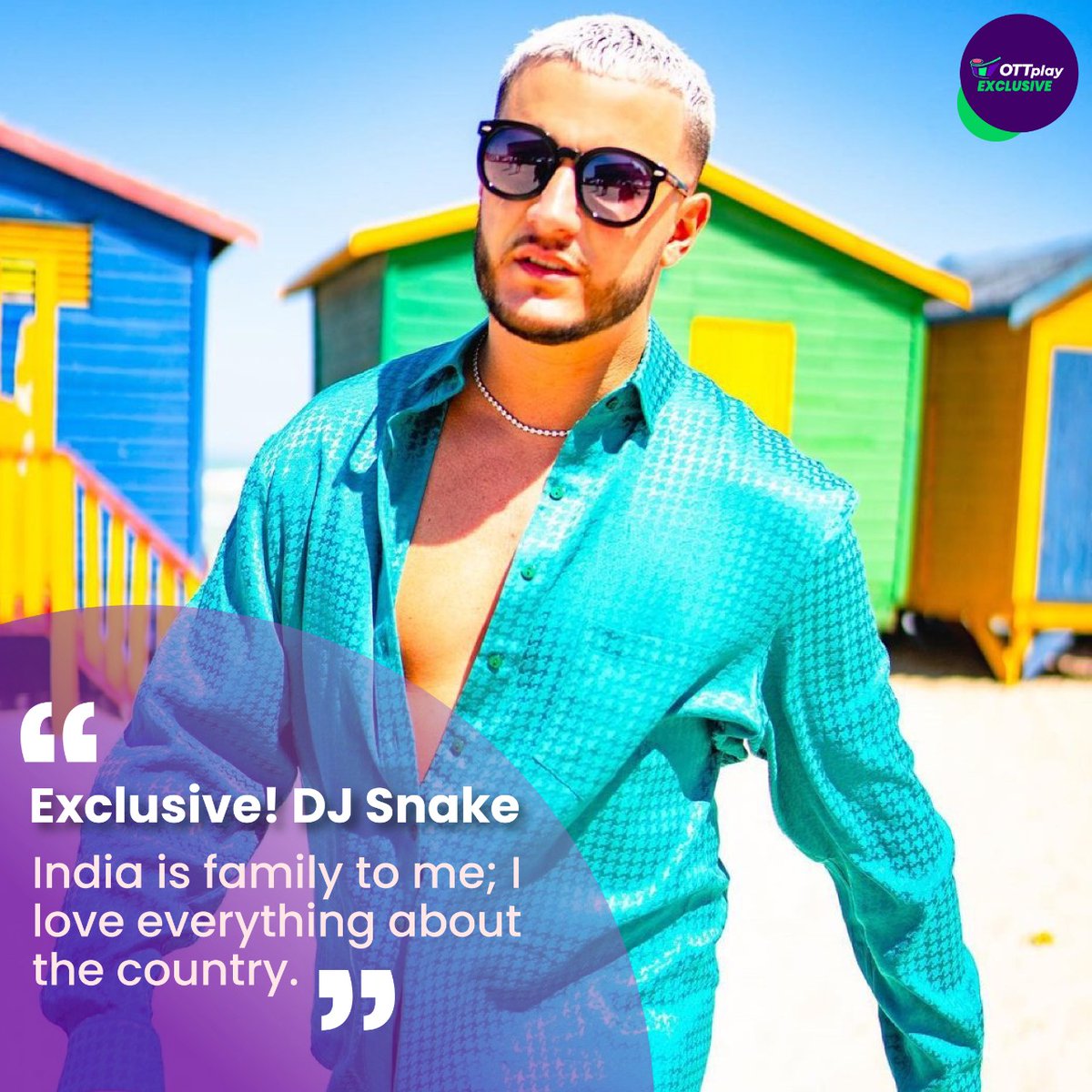 ottplayapp's tweet photo. The globally renowned musician, originally born William Sami Étienne Grigahcine, spoke exclusively to OTTplay about his ‘world’.
Read more about the interview on - https://t.co/D8AyXJO31F
@djsnake #djsnake #djsnakefans #MagentaRiddim #TakiTaki #OTTplayPremium #MazeyKaroMultiply https://t.co/eXhFNUmH9L