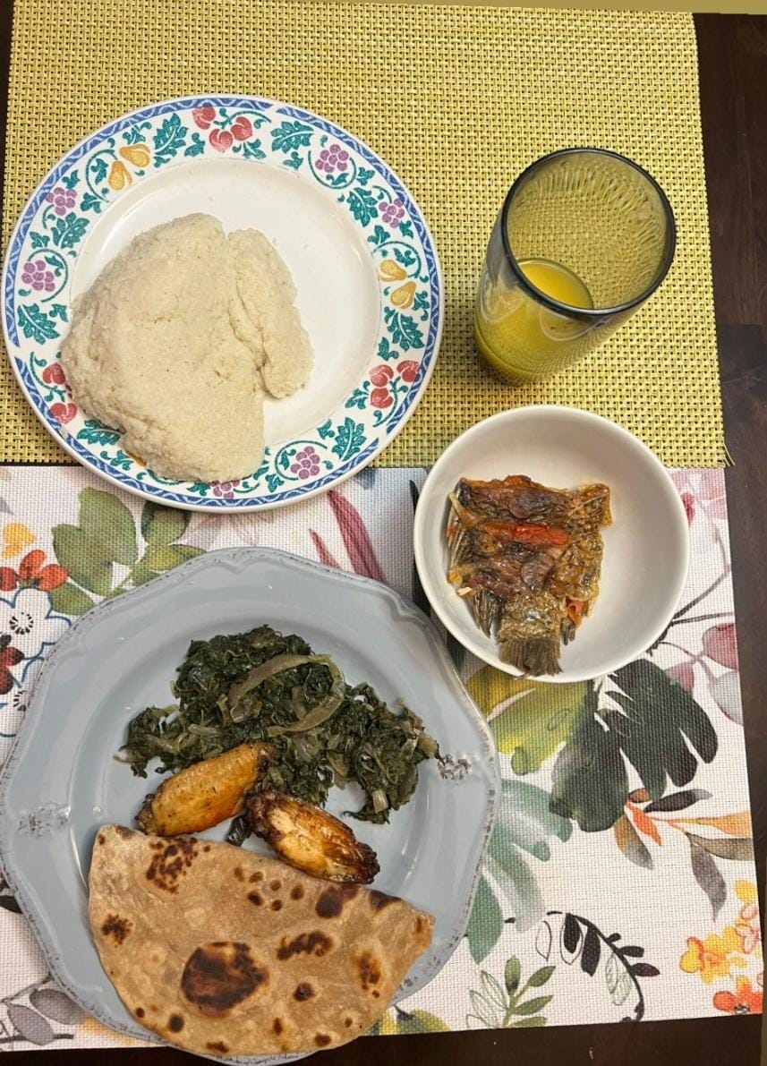 Can't forget this meal I recently got from my Kenyan brothers and sisters!

The juice was the soup 😅