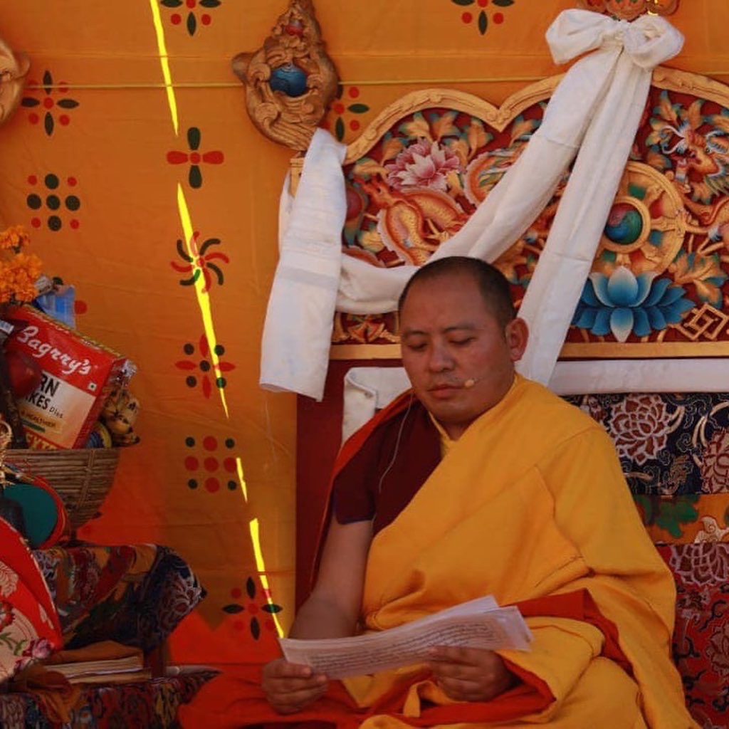 Drukpa's tweet photo. The Annual Mahakala Puja, led by Drukpa Thuksey Rinpoche, continues at Druk Sang-Ngag Choling in Darjeeling, India. This auspicious puja includes masked dances &amp; special rituals to purify &amp; bless all the beings. 
#Buddhism #spiritualpath #removingobstacles #himalayas #monastery https://t.co/wdWGSSEtFd