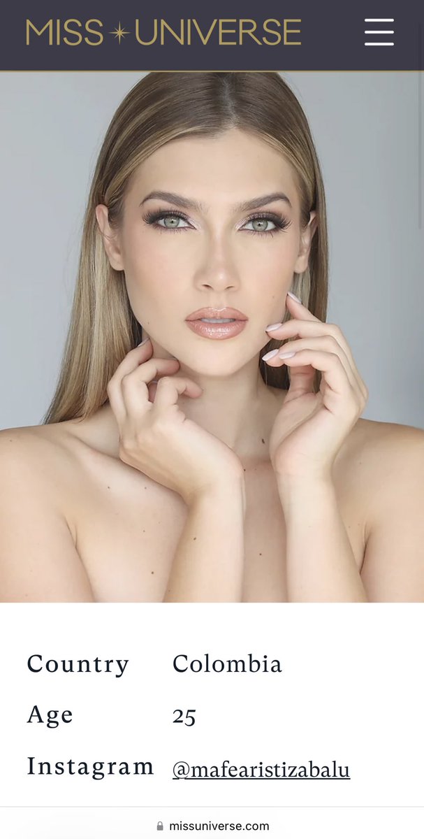 Lo soñamos, lo trabajamos, lo luchamos … tú te lo mereces ! COLOMBIA en Miss Universe 2022 , New Orleans 14 de Enero 2023 . Dios con nosotras 🙏🏻🇨🇴