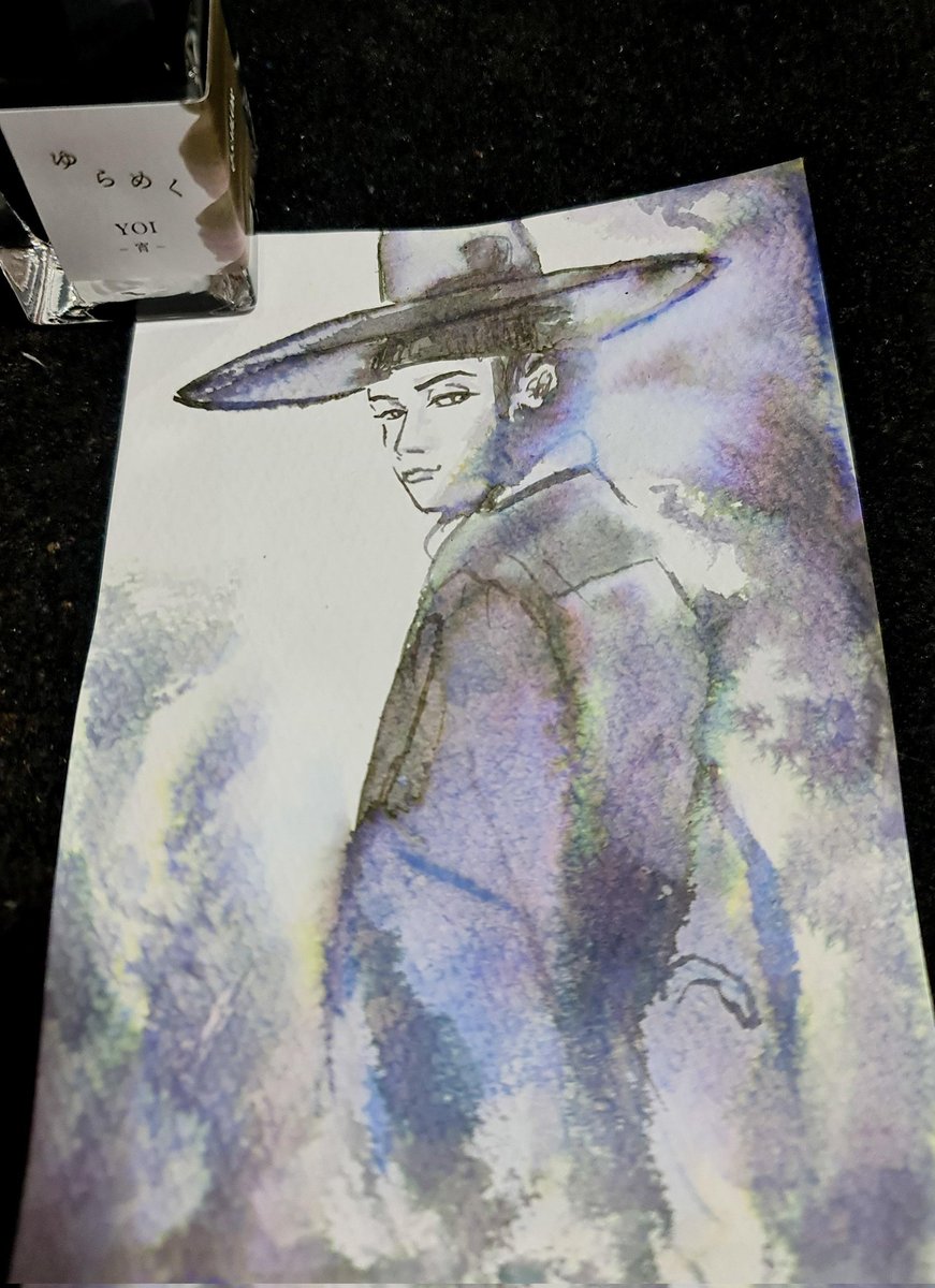 Neverlessart's tweet photo. 1+ months into fountain ink so far
#fountainpenink #sailor #coliro #fanart https://t.co/9q7mh0pu3U