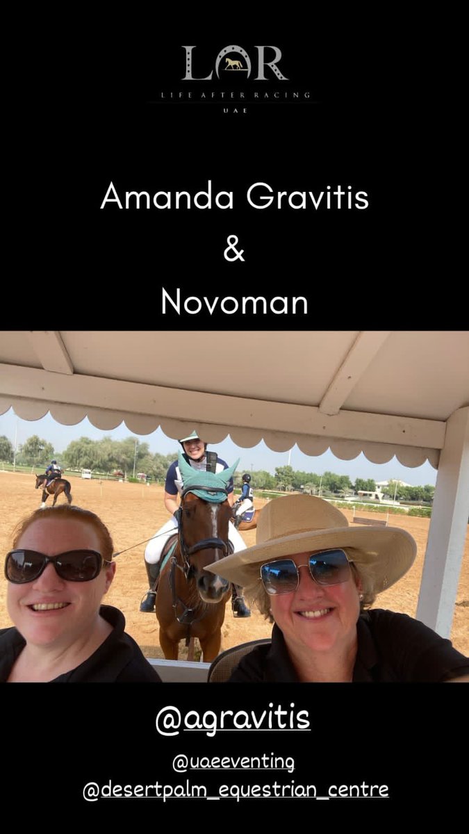 afterracinguae's tweet photo. One Day Event Judging season is Back! Some selfies with the LAR horses before they set off on the cross country 🏇 https://t.co/dF2SEWlSgH