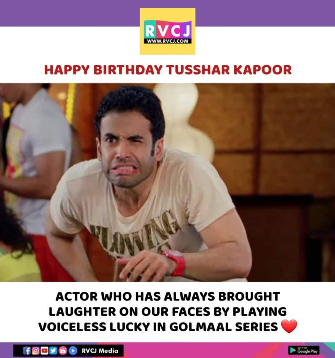 Happy Birthday Tusshar Kapoor!    