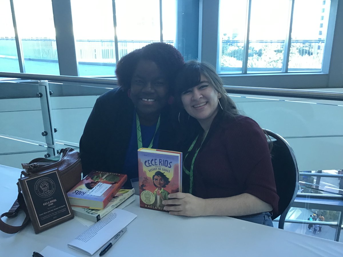 Willeena Booker (@willeenab) on Twitter photo Finally made it to the exhibit hall! I was lost in their for hours! I met some beautifully spirited folks <a href="/yuyimorales/">Yuyi Morales</a> <a href="/TorreyMaldonado/">Torrey Maldonado</a> <a href="/alisongmyers/">Alison Green Myers she/her</a> <a href="/Kaela_Rivera_/">Kaela Rivera</a> I loved sharing about my own children's life journey and receiving book joy in return! #fullcircle <a href="/ncte/">National Council of Teachers of English (NCTE)</a> #NCTE22 Finally made it to the exhibit hall! I was lost in their for hours! I met some beautifully spirited folks <a href="/yuyimorales/">Yuyi Morales</a> <a href="/TorreyMaldonado/">Torrey Maldonado</a> <a href="/alisongmyers/">Alison Green Myers she/her</a> <a href="/Kaela_Rivera_/">Kaela Rivera</a> I loved sharing about my own children's life journey and receiving book joy in return! #fullcircle <a href="/ncte/">National Council of Teachers of English (NCTE)</a> #NCTE22