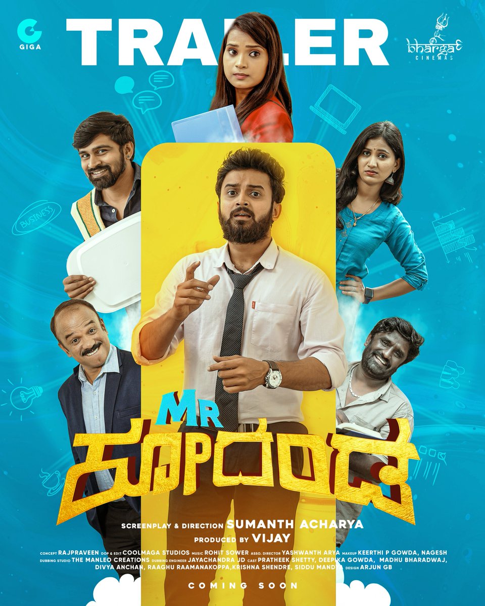 filmycorner9's tweet photo. Mr.Kodanda Trailer was Crazy agide . Check out .
Trailer Link is Here
https://t.co/NXv7epJcpG
#Kantara #KannadaShortMovie https://t.co/WPx27NPz7t