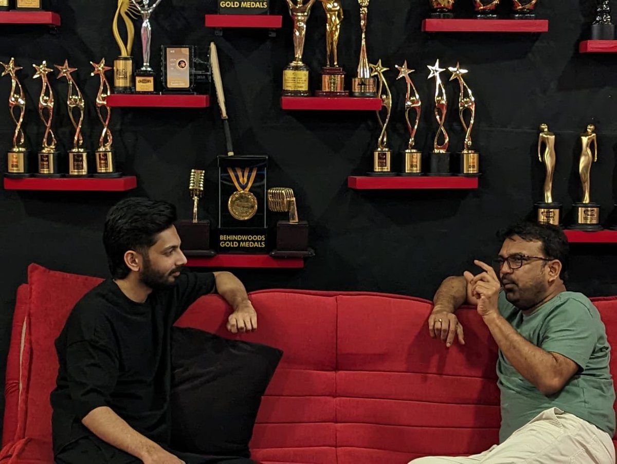 YuvasudhaArts's tweet photo. The music of #NTR30 begins 💥

Director #KoratalaSiva and @anirudhofficial in discussion to bring out a blockbuster album ❤️‍🔥

@tarak9999 @RathnaveluDop @sreekar_prasad @sabucyril @NANDAMURIKALYAN @NTRArtsOfficial https://t.co/KbbuzFwLUP
